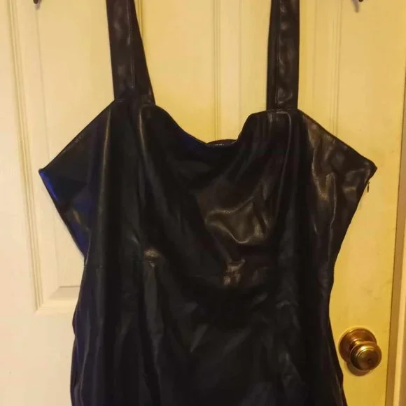 Forever 21 | Dresses | Forever 2 Black Faux Leather Mini Dress 3x | Poshmark Forever 21 | Dresses | Forever 2 Black Faux Leather Mini Dress 3x | Poshmark